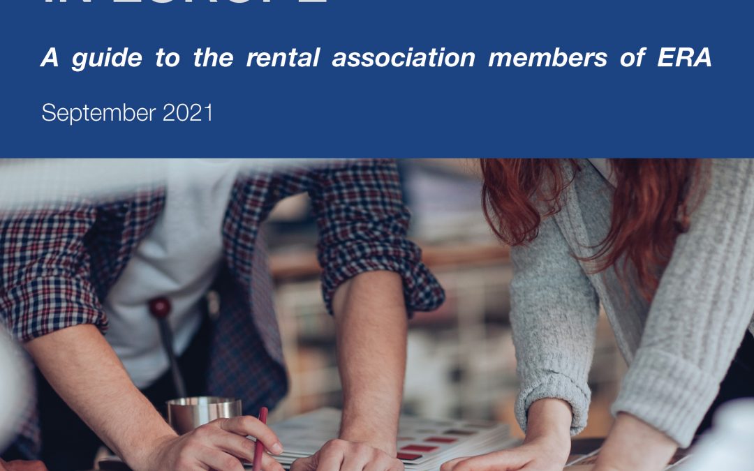 ERA releases ‘Rental Associations in Europe’ brochure