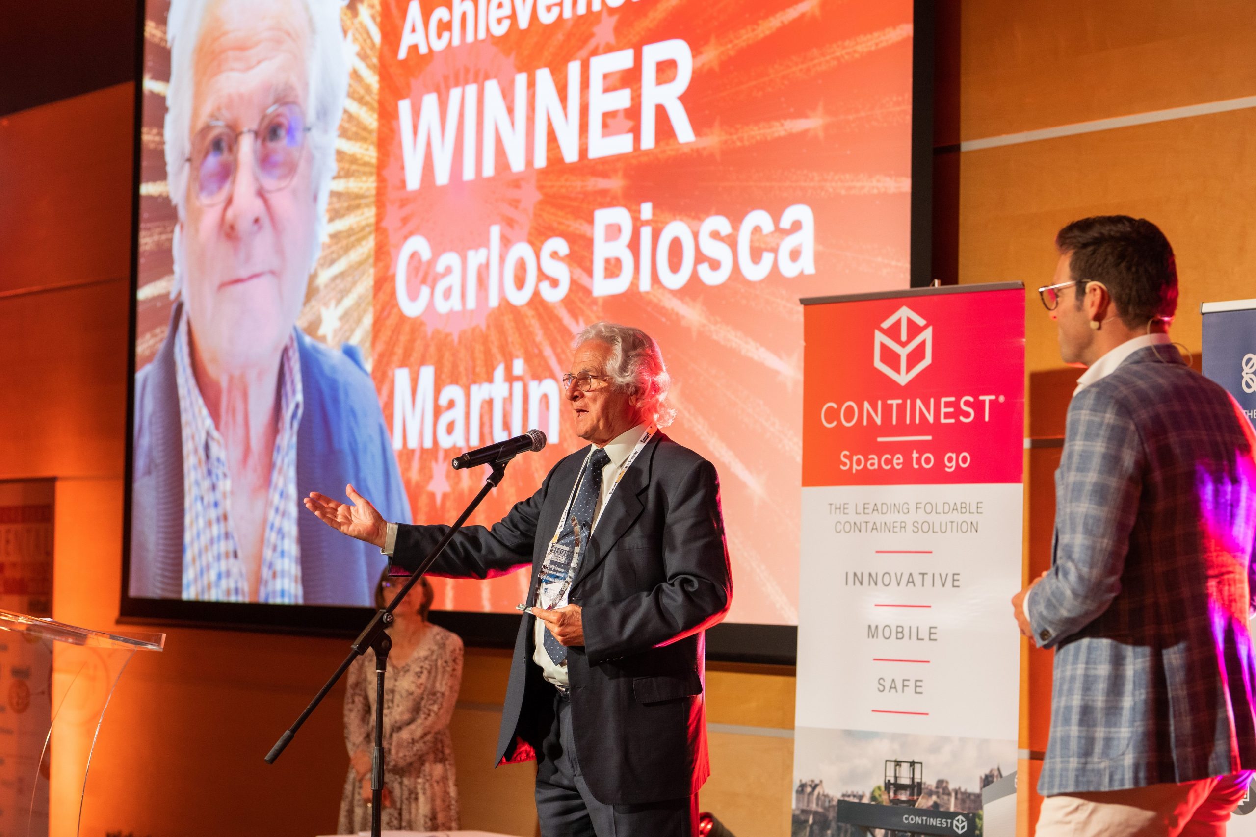 European Rental Awards Lifetime Achievement Award 2022 Carlos Biosca Martin
