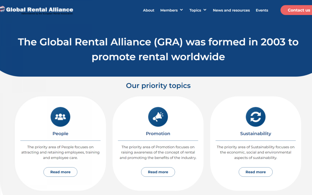Global Rental Alliance launches new website