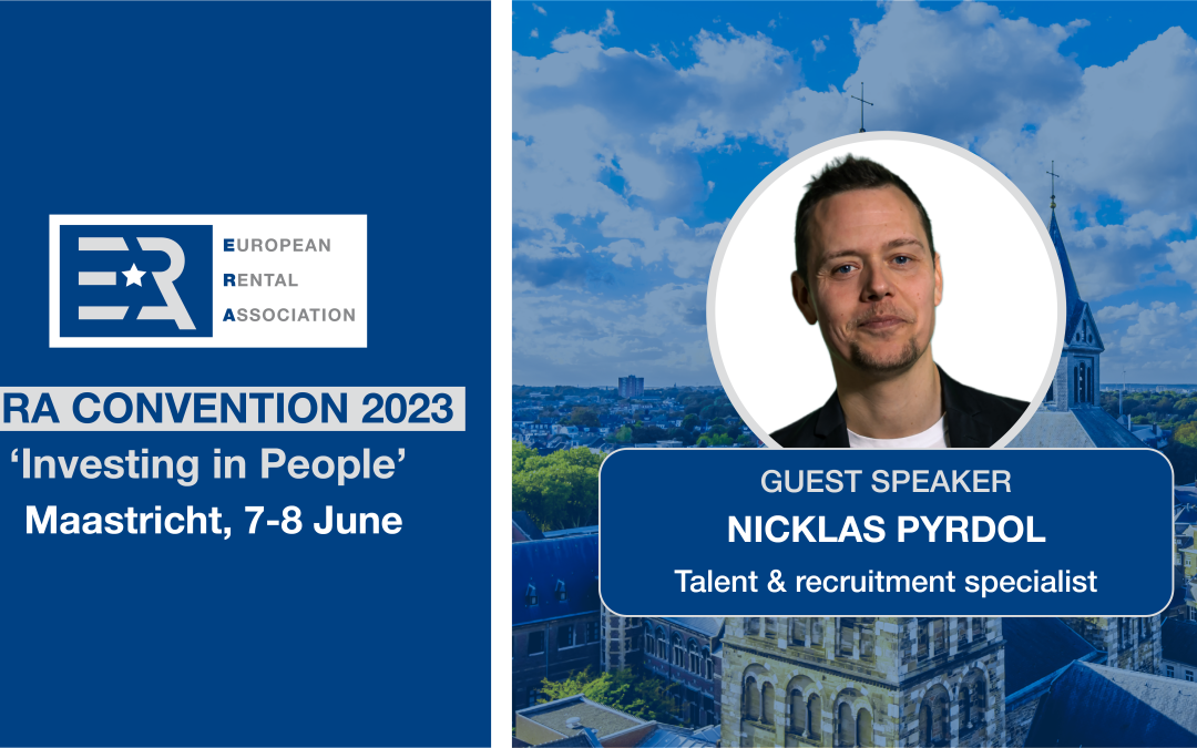 Global talent expert Nicklas Pyrdol announced as guest speaker at the 2023 ERA Convention